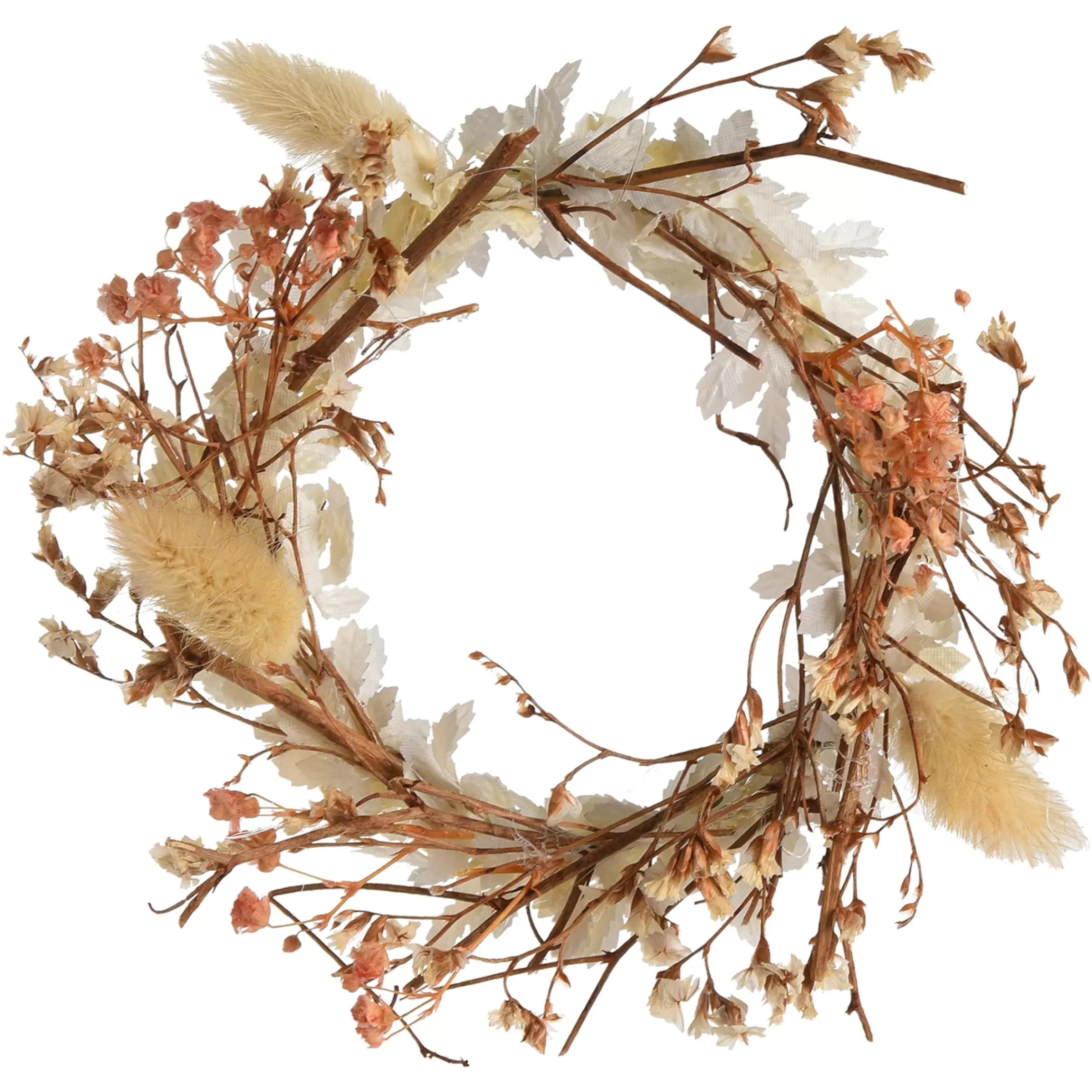 Depot Mini-Couronne De Fleurs Sechees Alma