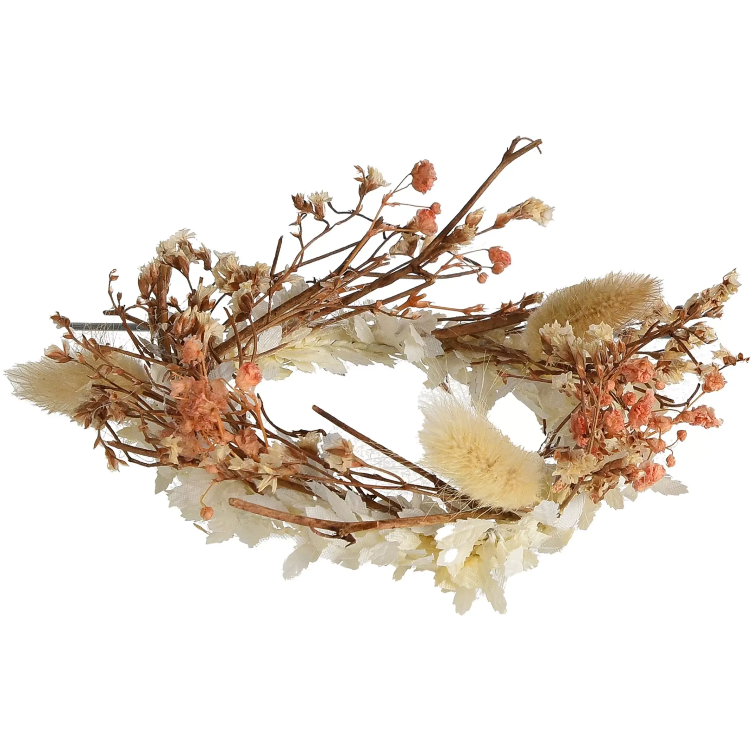 Depot Mini-Couronne De Fleurs Sechees Alma