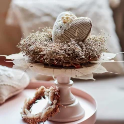 Depot Mini-Couronne De Fleurs Sechees Alma