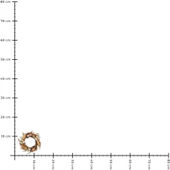 Depot Mini-Couronne De Fleurs Sechees Alma