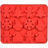 Depot Moule A Gateaux En Silicone Xmas Chocolate