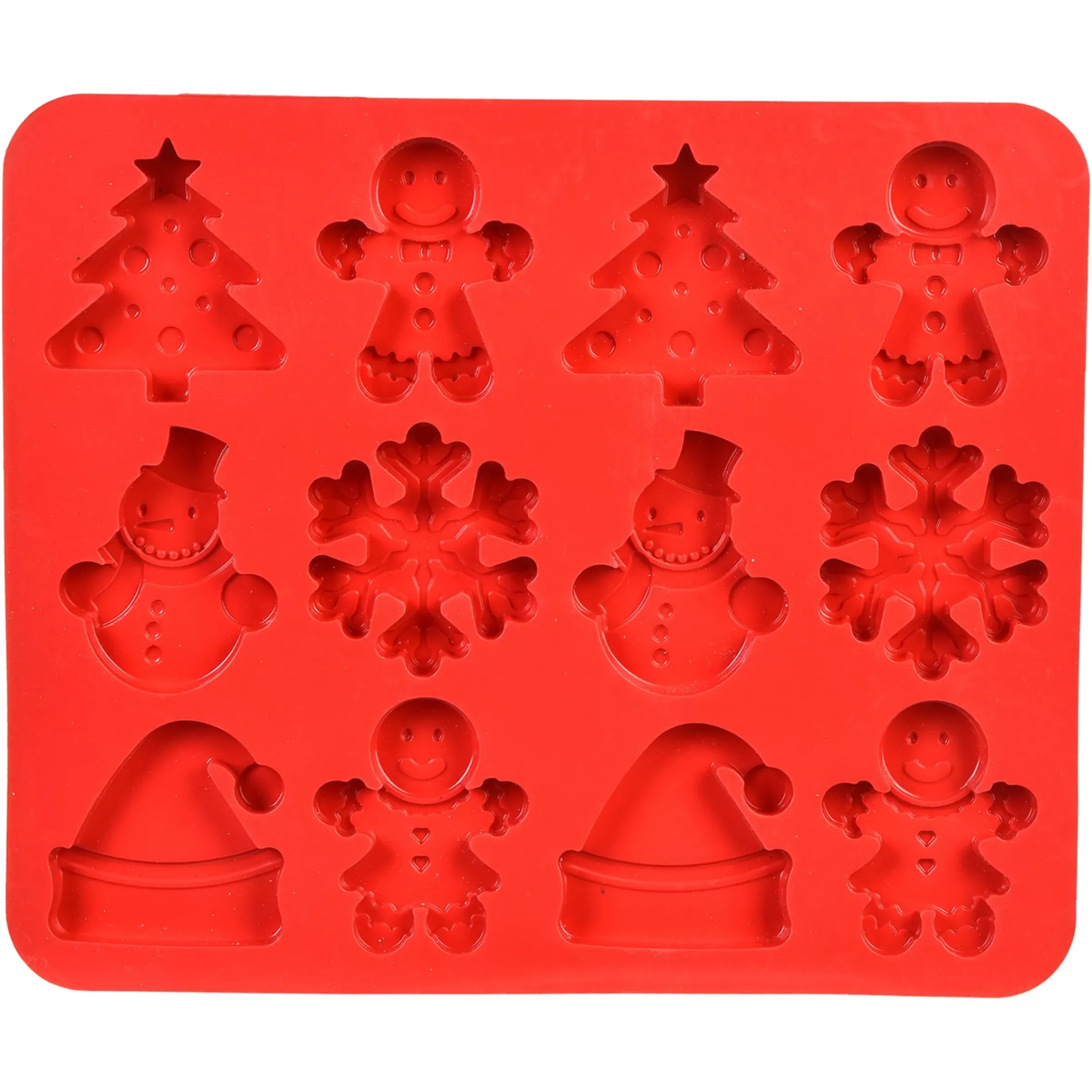 Depot Moule A Gateaux En Silicone Xmas Chocolate