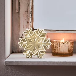 Depot Objet Décoratif Flocon De Neige
