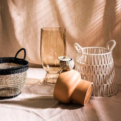 Depot Panier De Rangement Avec Couvercle Hot