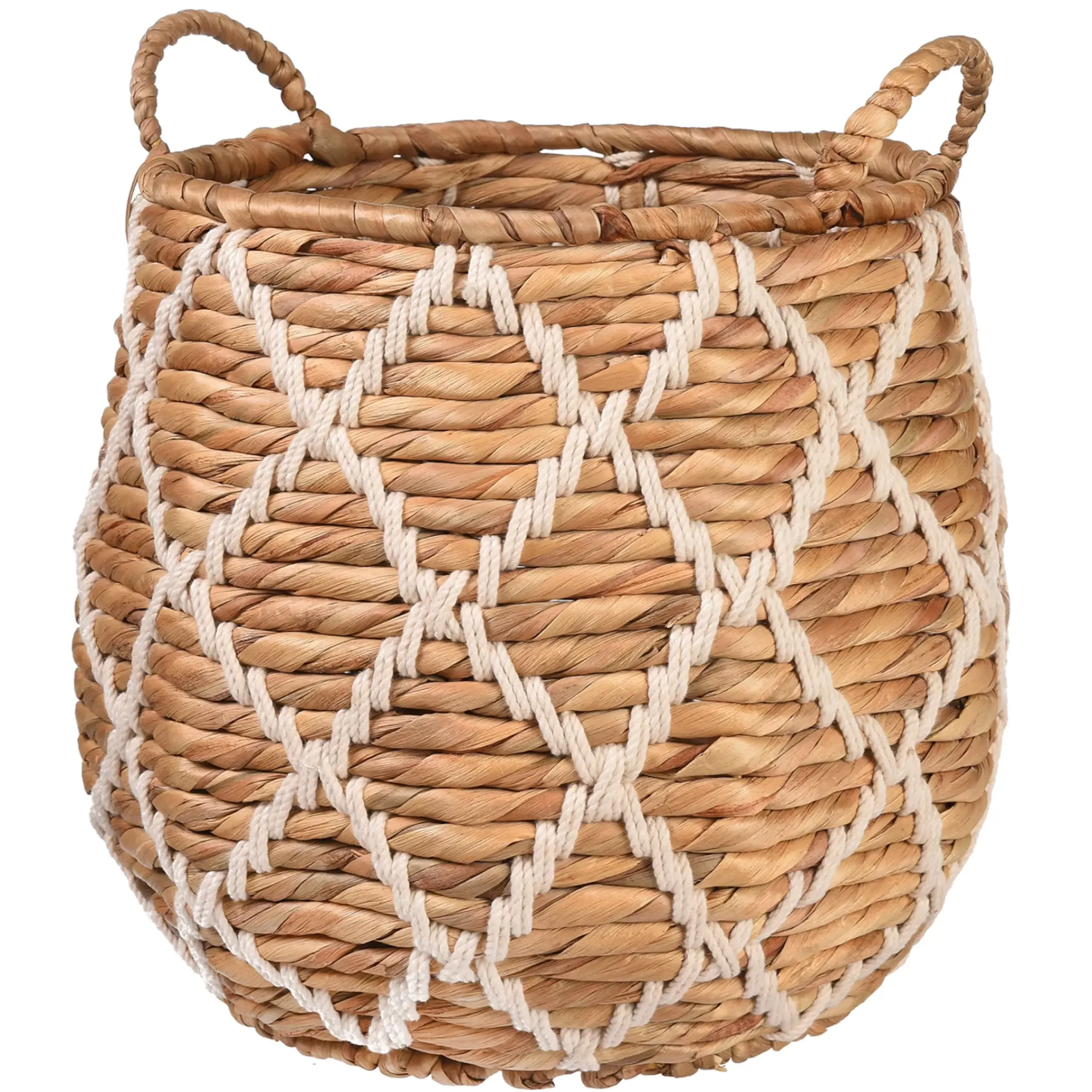 Depot Panier De Rangement Makramee Rope