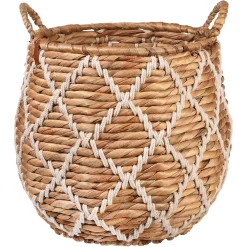 Depot Panier De Rangement Makramee Rope