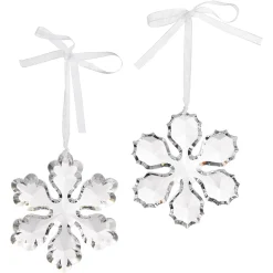 Depot Pendentif Deco Flocon De Neige