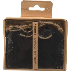 Depot Pendentif En Ardoise Avec Craie