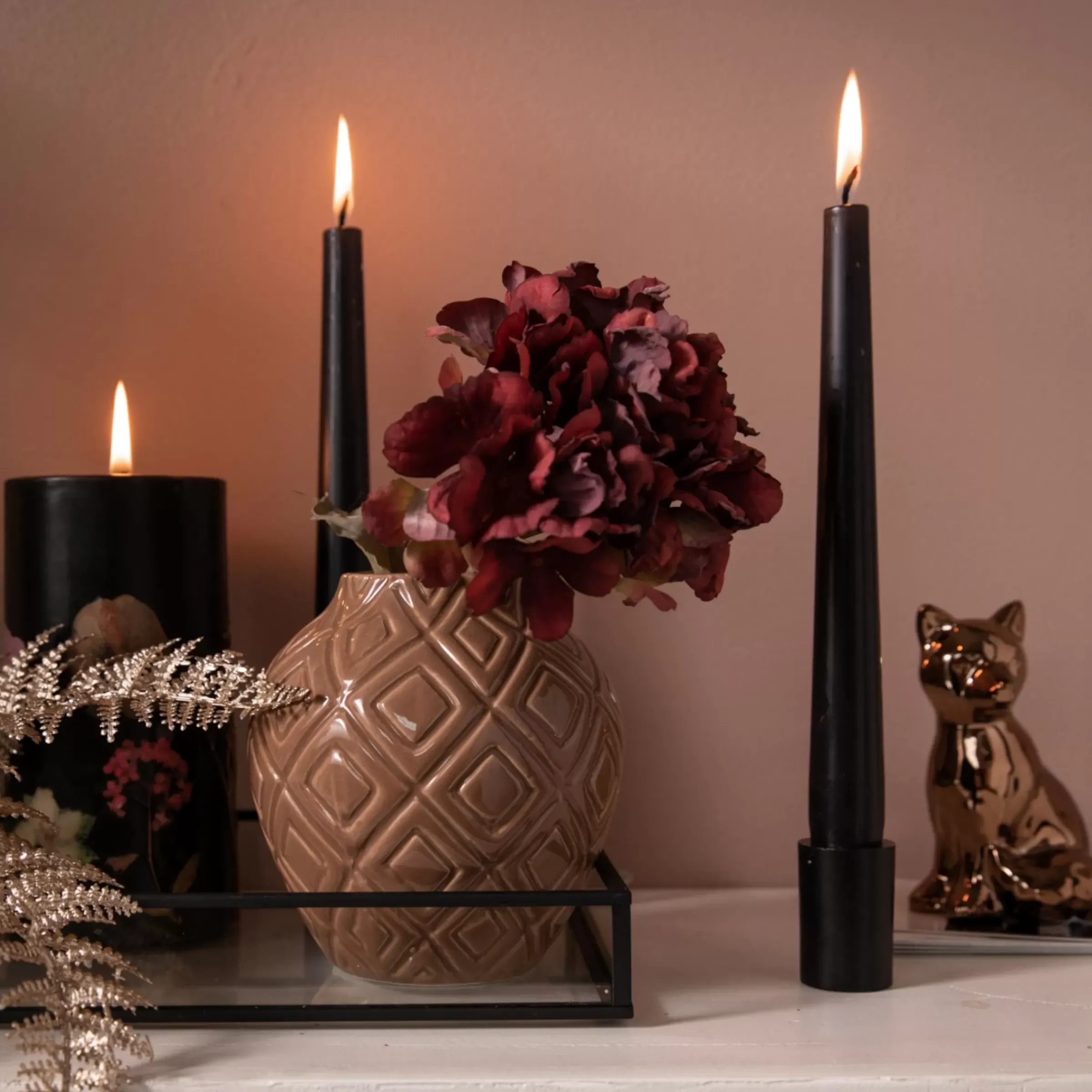 Depot Plateau Décoratif De Noël Silver Glam