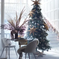 Depot Plateau Décoratif De Noël Silver Glam