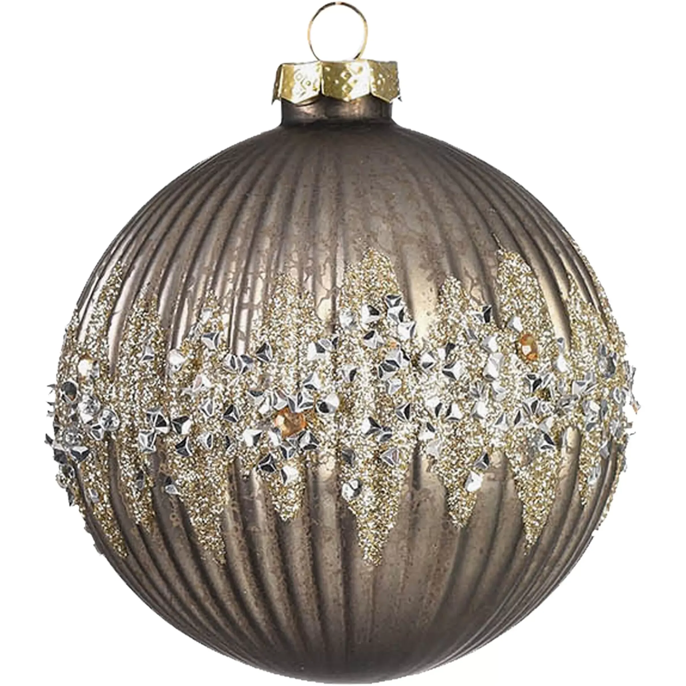 Depot Plateau Décoratif De Noël Silver Glam