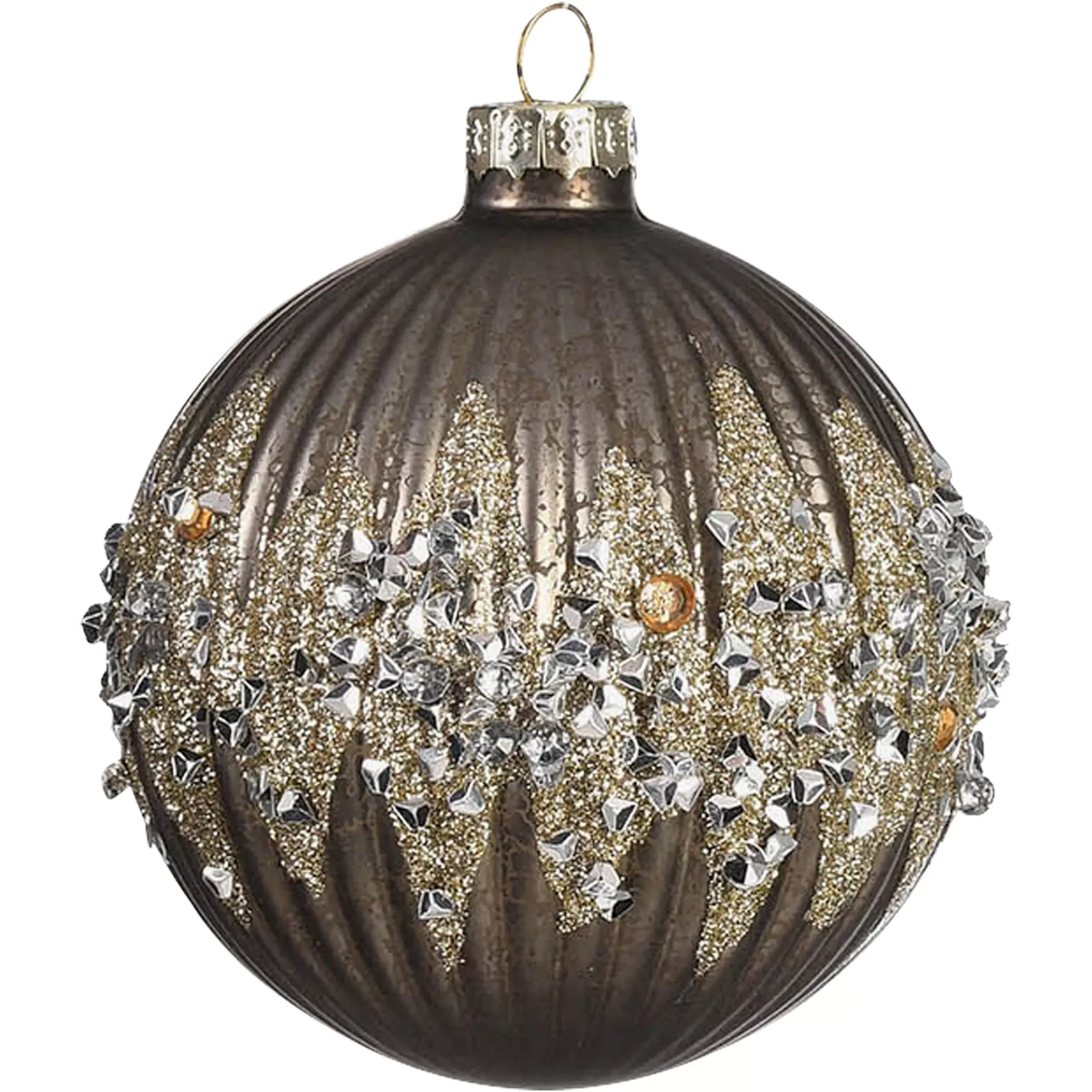 Depot Plateau Décoratif De Noël Silver Glam