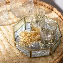 Depot Plateau Décoratif Shiny, Miroir