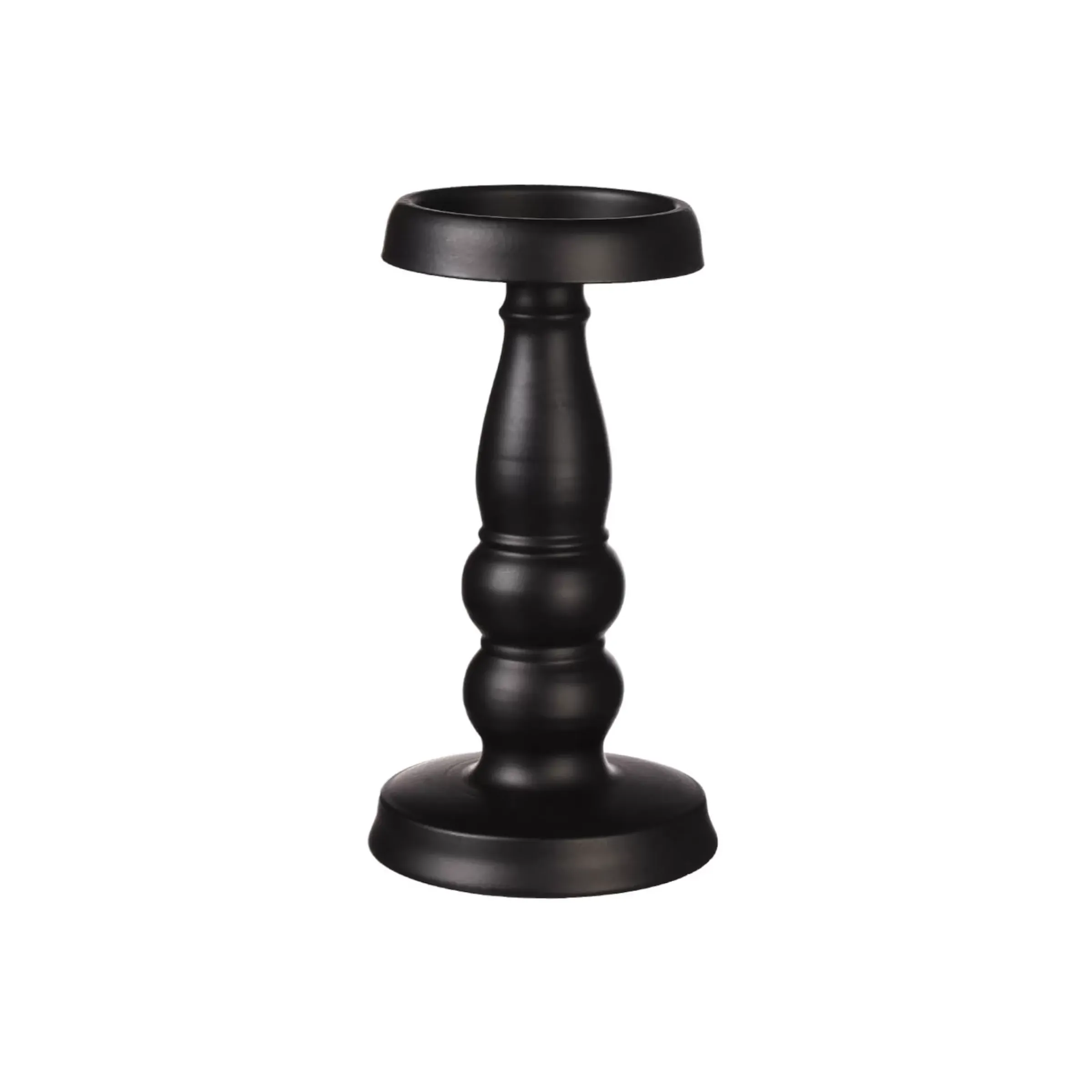 Depot Porte-Bougie A Tige Svart