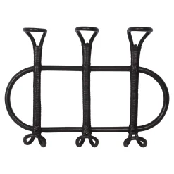 Depot Portemanteau Mural En Rotin Flora Shop