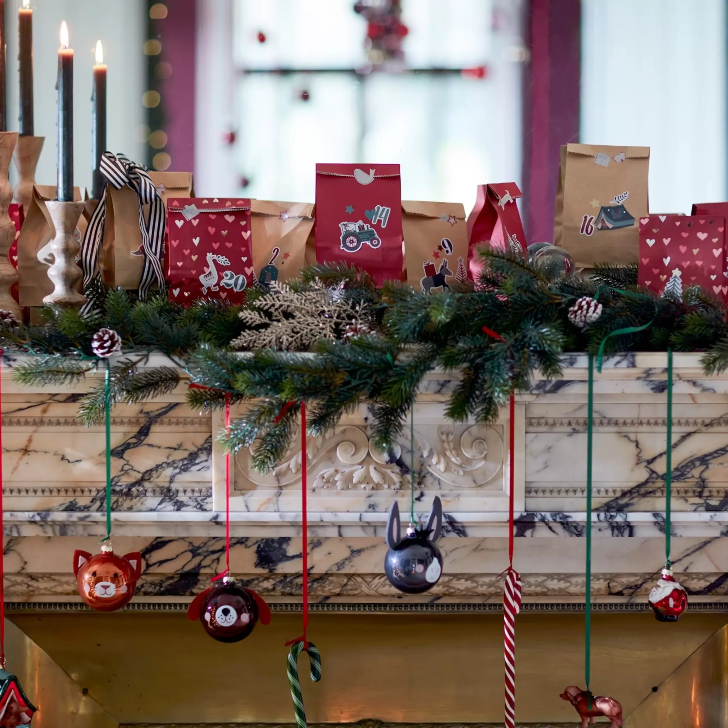 Depot Rouleau D'Autocollants Christmas