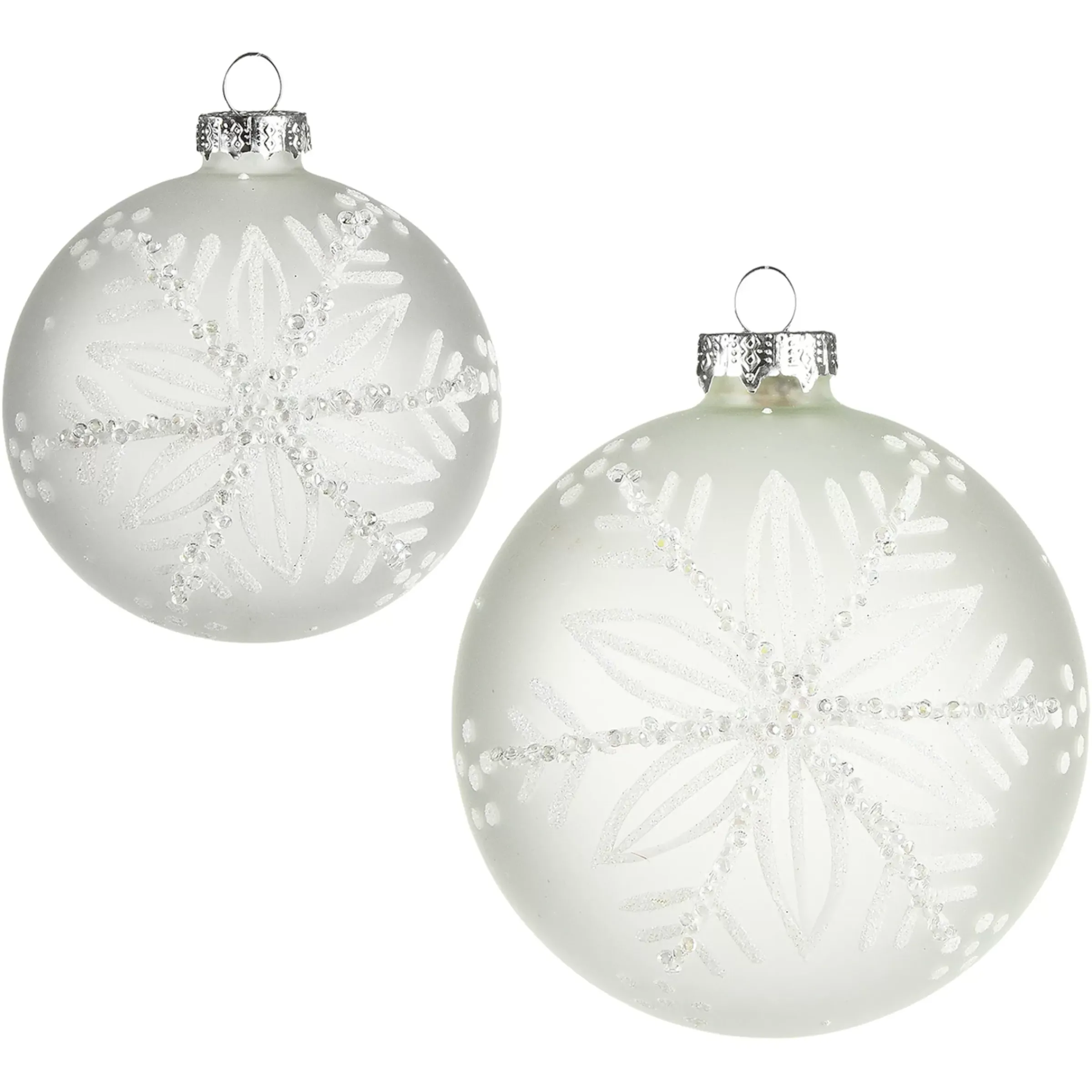 Depot Schneeflocke Kugel-Set