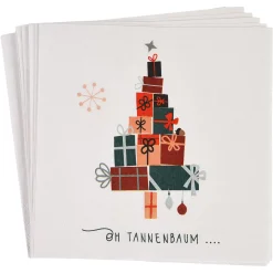 Depot Serviettes Arbre Cadeau