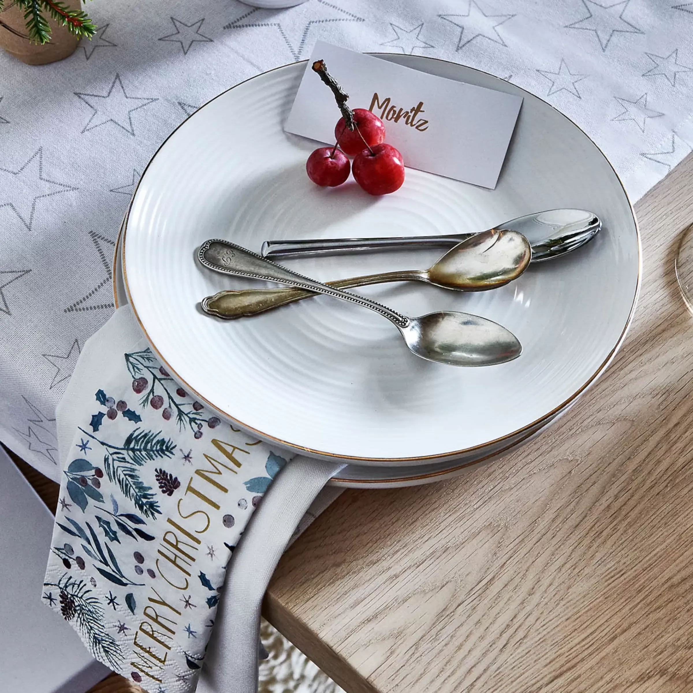 Depot Serviettes Christmas Aquarelle