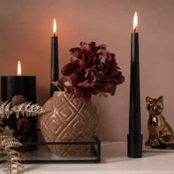 Depot Set De Bougies Pointues Avent Avec Autocollants Pour Bougies