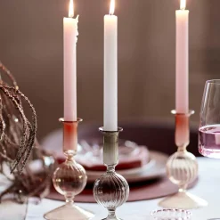 Depot Set De Bougies Pointues Avent Avec Autocollants Pour Bougies