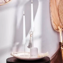 Depot Set De Bougies Pointues Avent Avec Autocollants Pour Bougies