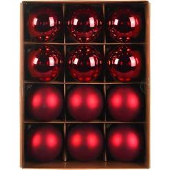 Depot Set De Boules De Noël En Verre