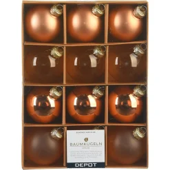 Depot Set De Boules De Noël En Verre