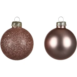 Depot Set De Boules De Noël En Verre Glam Mix