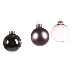 Depot Set De Boules De Noël En Verre