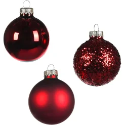Depot Set De Boules De Noël En Verre Glimmermix