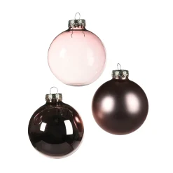 Depot Set De Boules De Noël En Verre