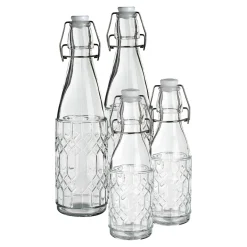 Depot Set De Bouteilles A Fermeture A Etrier Rhombus Clearance