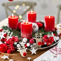 Depot Set De Décoration Couronne De L'Avent Classic