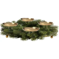 Depot Set De Décoration Couronne De L'Avent Classic