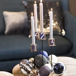 Depot Set De Décoration Couronne De L'Avent Classic