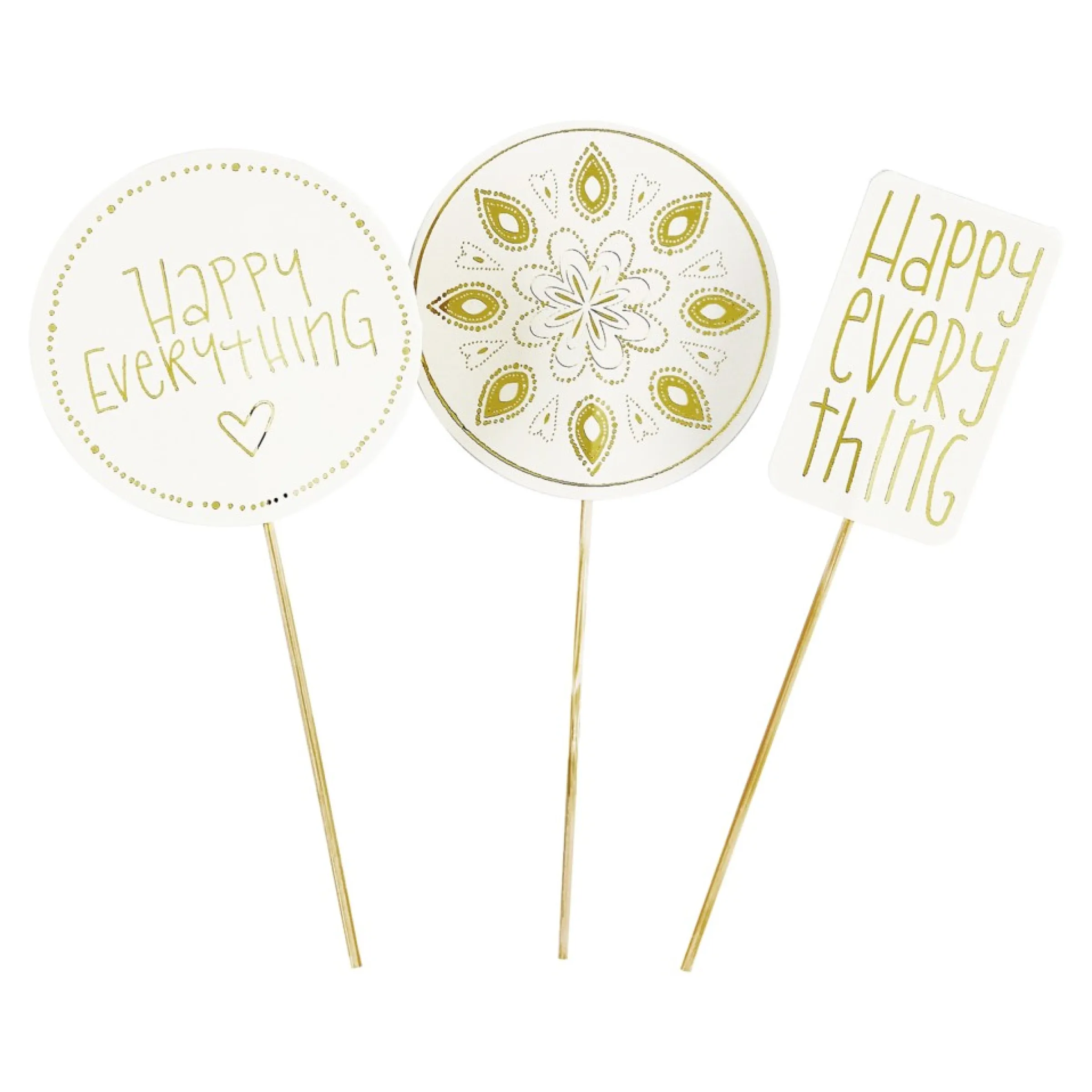 Depot Set De Décoration De Gateaux Happy Everything Fashion