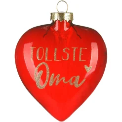 Depot Set De Décoration En Verre Pour L'Arbre Coeur Parents