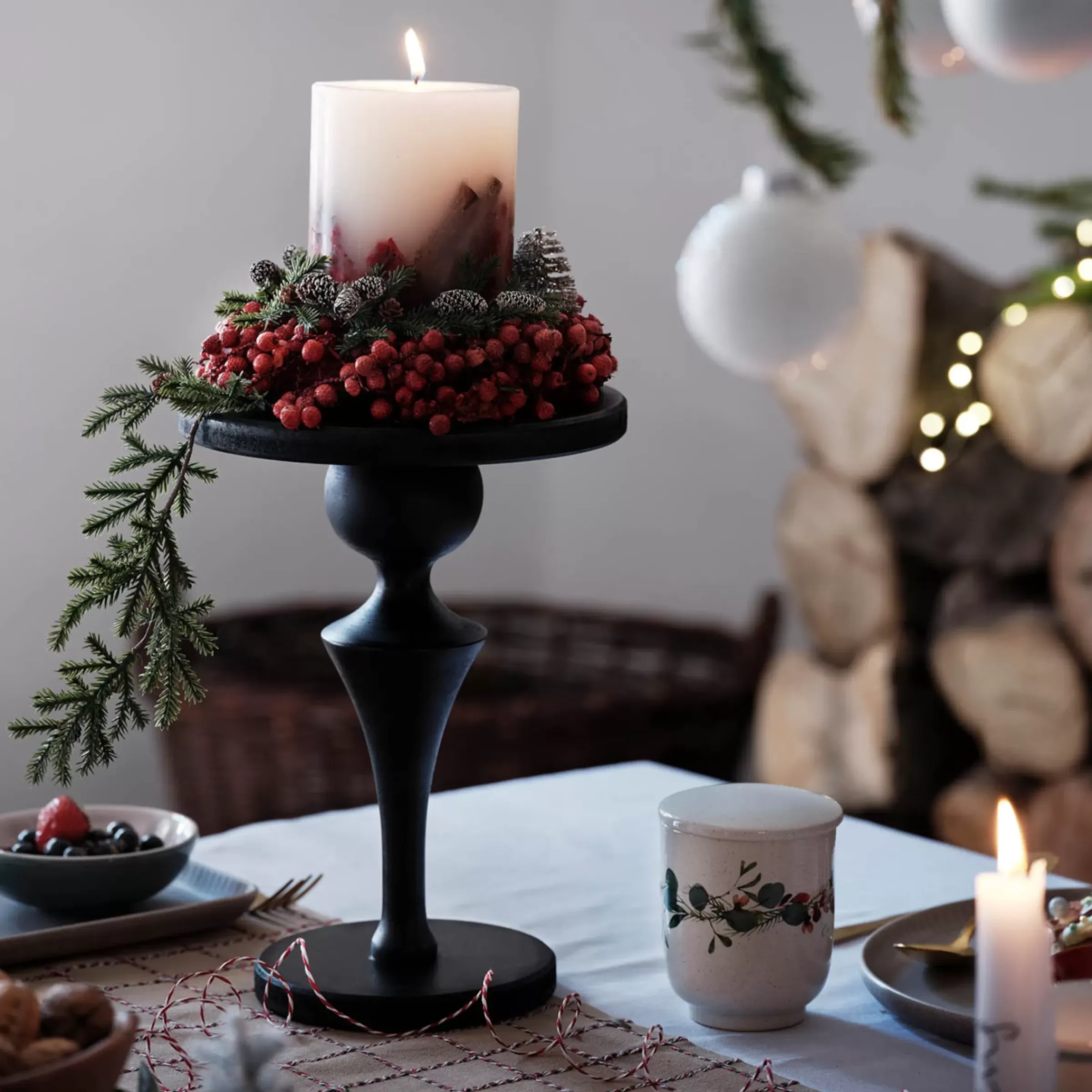 Depot Set De Décoration Porte-Bougies De Noël Traditionnel