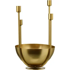 Depot Set De Décoration Porte-Bougies De Noël Golden Glam