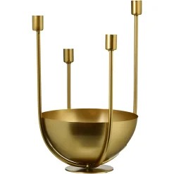 Depot Set De Décoration Porte-Bougies De Noël Golden Glam