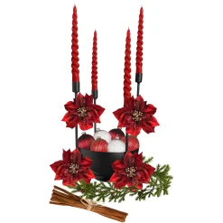 Depot Set De Décoration Porte-Bougies De Noël Rainure