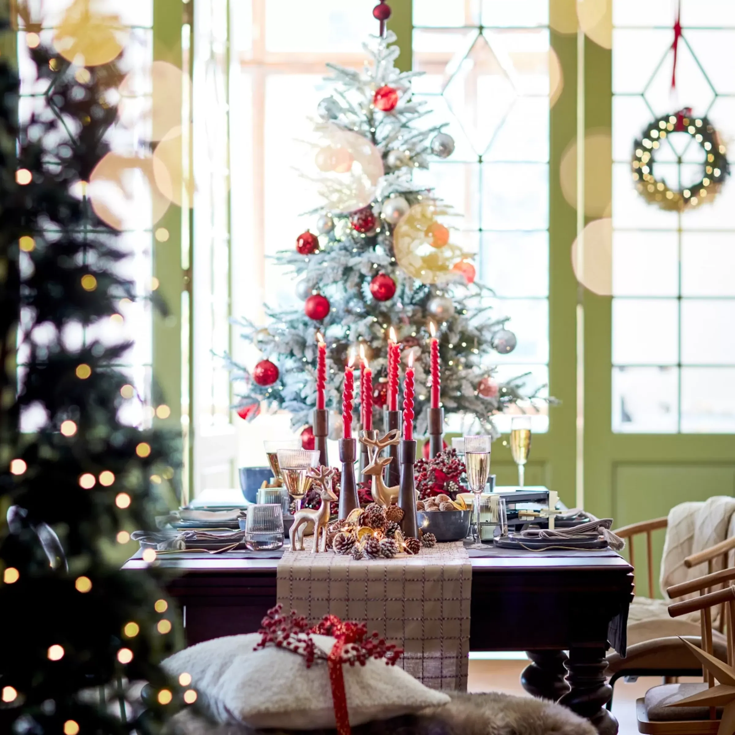 Depot Set De Décoration Porte-Bougies De Noël Rainure