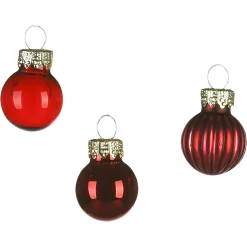 Depot Set De Mini-Boules De Noël En Verre