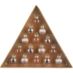 Depot Set De Mini-Boules De Noël En Verre