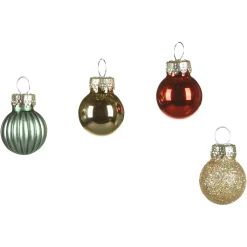 Depot Set De Mini-Boules De Noël En Verre