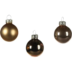 Depot Set De Mini-Boules De Noël En Verre
