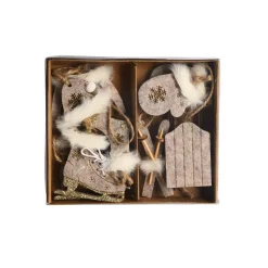 Depot Set De Pendentifs Décoratifs Personnages En Feutre