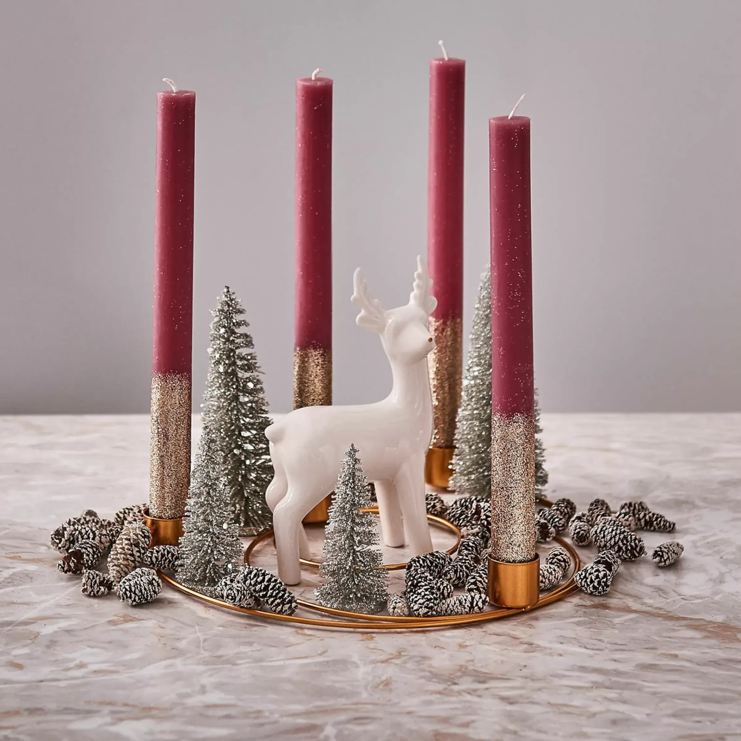 Depot Set De Plateaux Décoratifs Christmas Glam