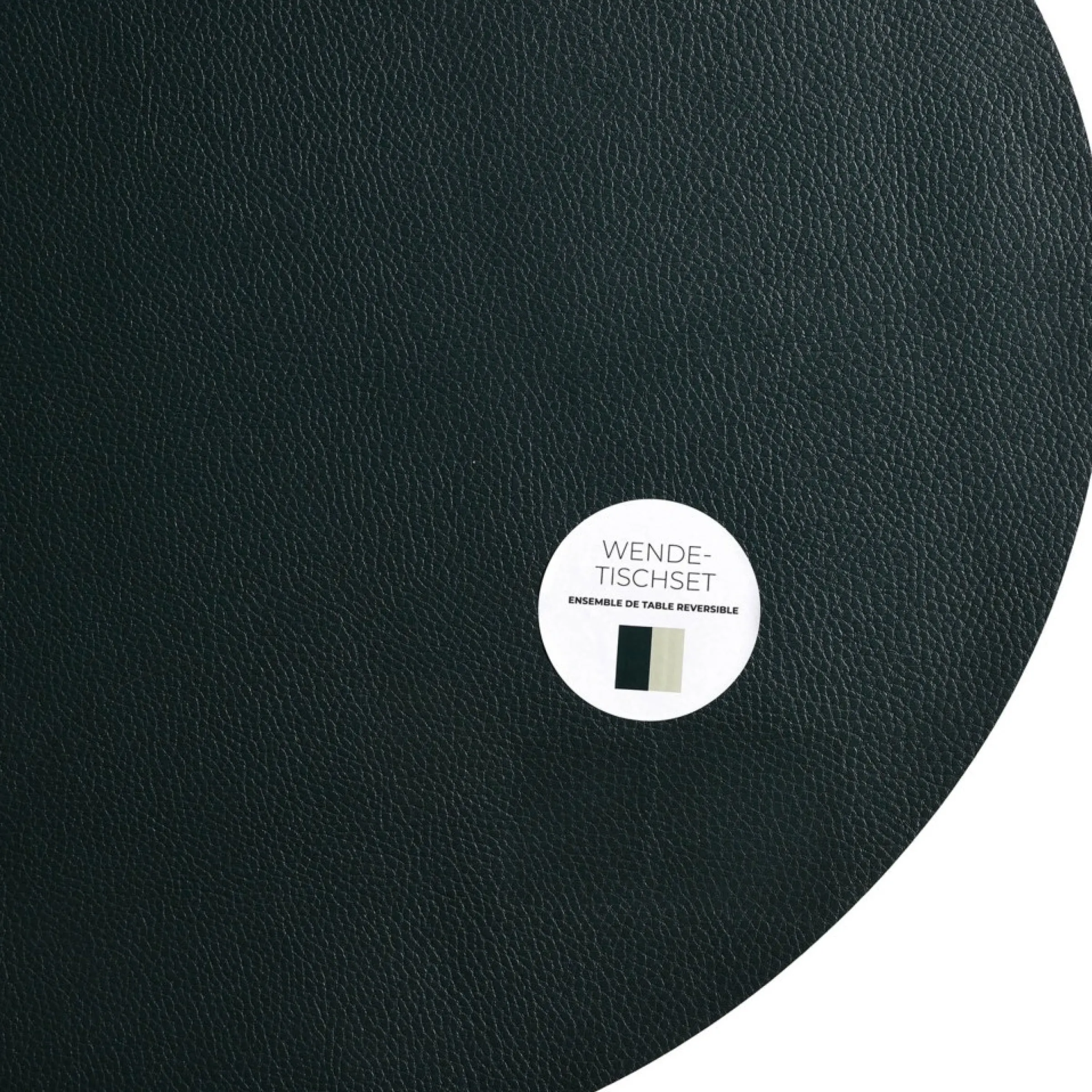 Depot Set De Table Reversible Feuille Hot